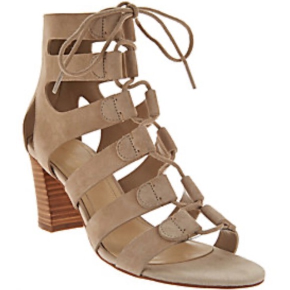 Marc Fisher Shoes - Marc Fisher Paradox Lace Up Gladiator Block Heel